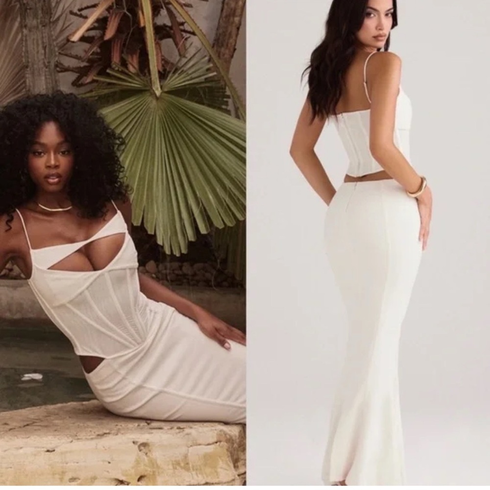 Elegant White Maxi Dress